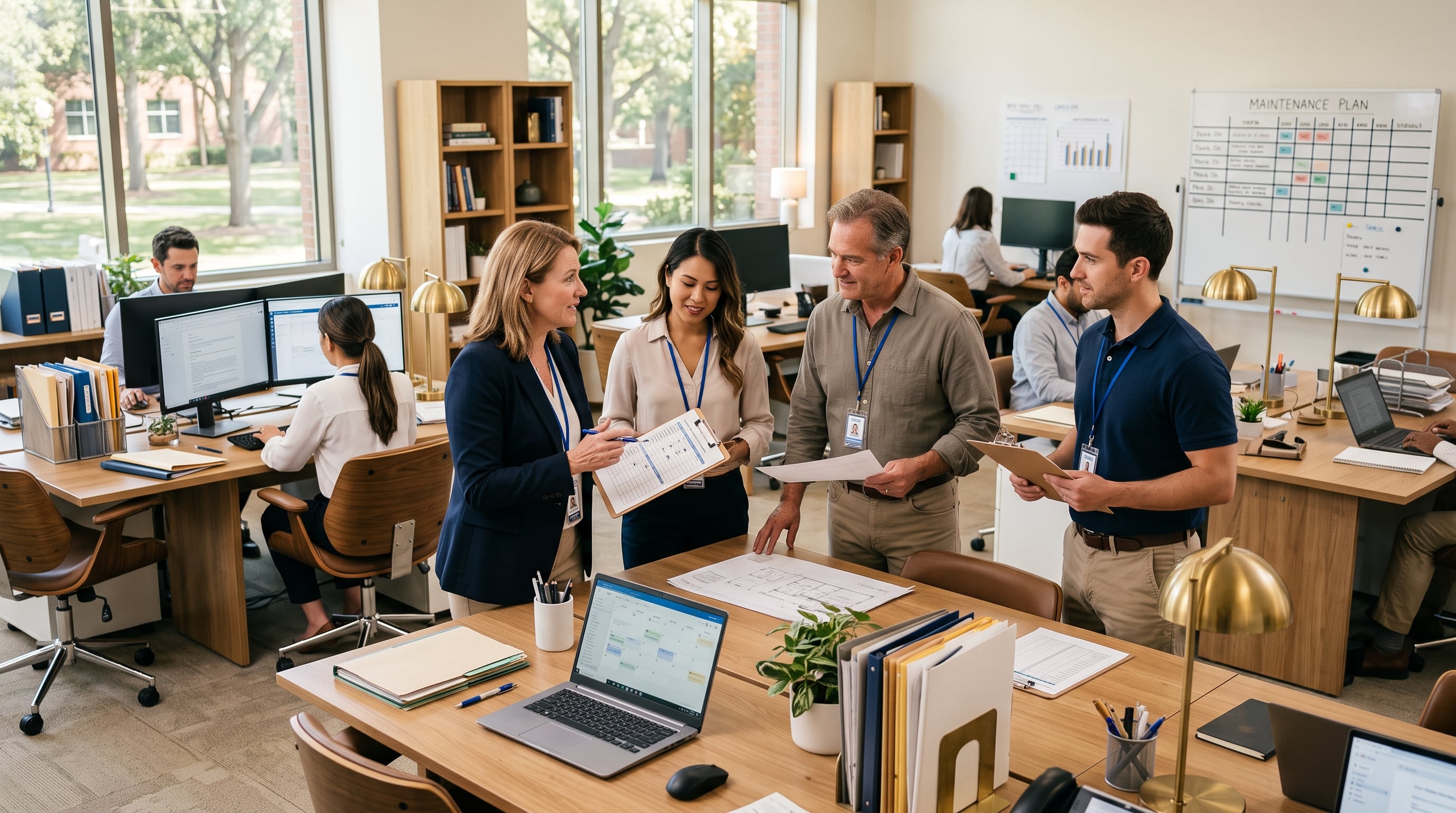 School facilities operations management